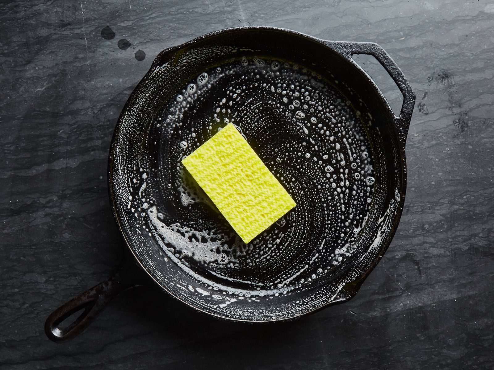 How to Clean a Cast-Iron Skillet the Right Way