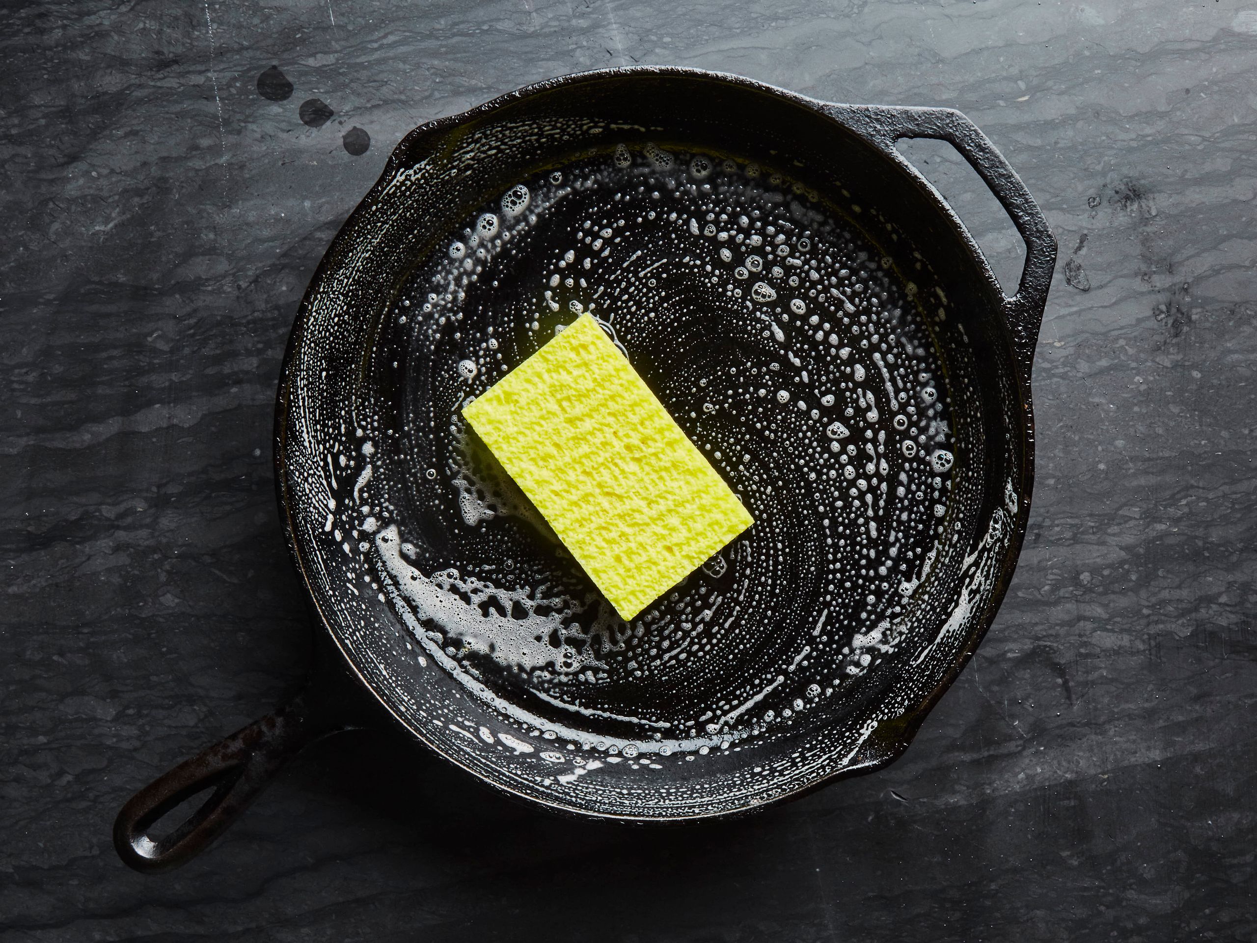 How to Clean a Cast-Iron Skillet the Right Way